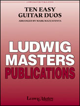 Ten Easy Guitar Duos Guitar and Fretted sheet music cover